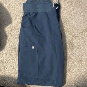FIGS Cargo Scrub Pant (Aqua Blue)
